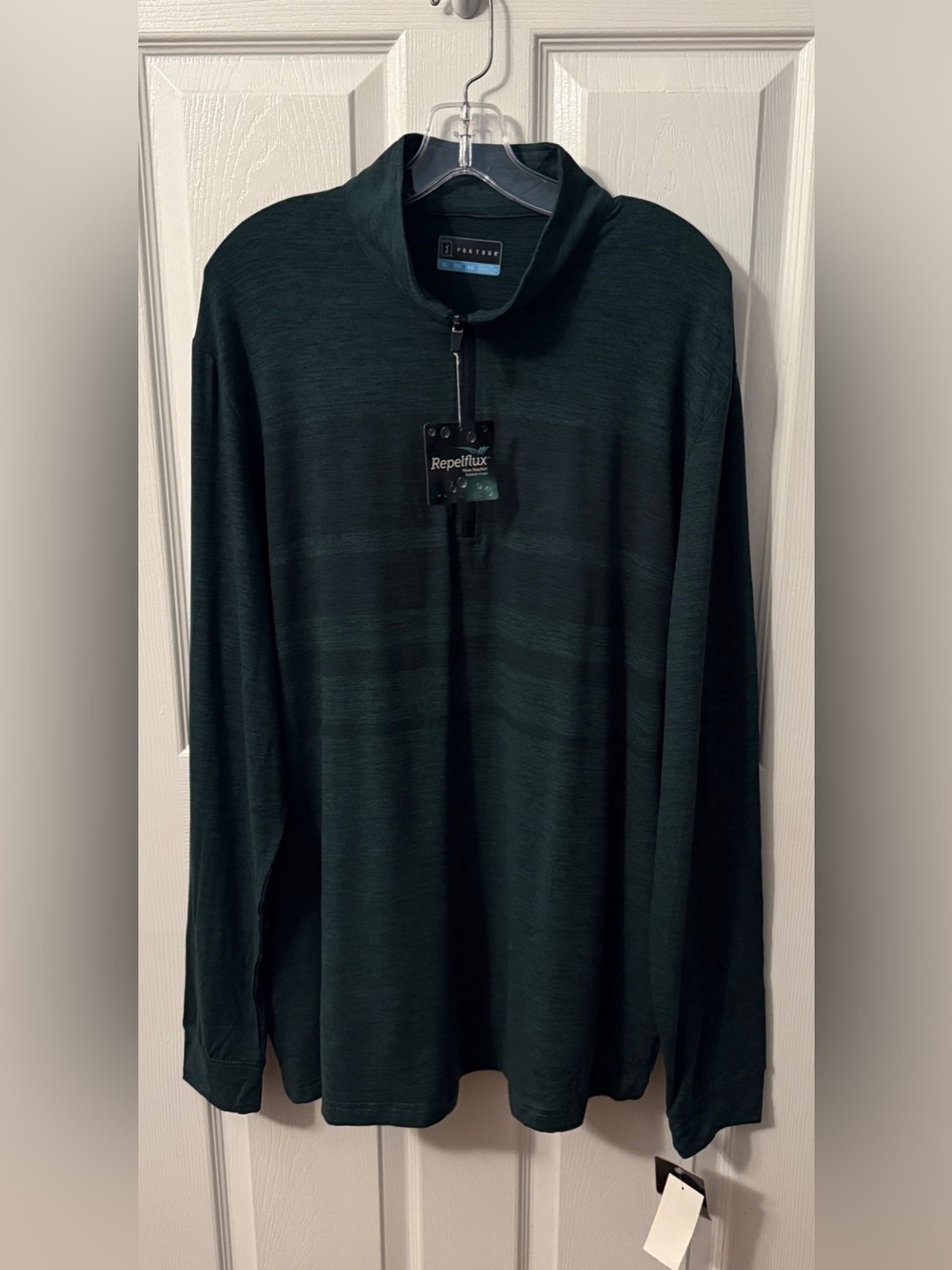 PGA Tour Men’s dark green 1/2 zip pullover